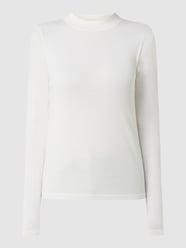 Pullover met opstaande kraag, model 'Memira' van Christian Berg Woman Wit - 27