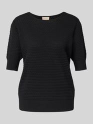 Gebreide pullover met 1/2-mouwen, model 'Dodo' van FREE/QUENT - 15