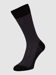 Socken mit Allover-Muster Modell 'UPTWON TIE' von Falke Schwarz - 2