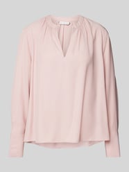 Regular Fit Blusenshirt aus Viskose mit Stehkragen von Tommy Hilfiger Pink - 17