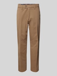Comfort Fit Stoffhose mit französischen Eingrifftaschen Modell 'JIM' von EUREX by Brax Beige - 24