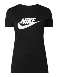 T-Shirt mit Logo-Print von Nike Schwarz - 16