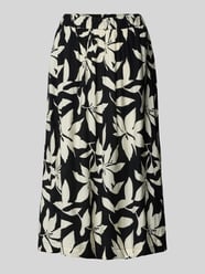 relaxed fit uitlopende midi-rok van viscosemix van s.Oliver RED LABEL - 8