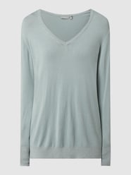 Pullover mit Effektgarn  von Fransa Blau - 25