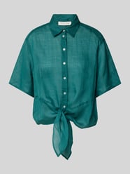 Bluzka o kroju regular fit z wiązanym detalem od Christian Berg Woman - 27