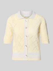Regular Fit Cardigan in Strick-Optik von Rich & Royal - 35