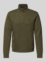 Sweatshirt mit Troyer-Kragen von Polo Ralph Lauren Grün - 43