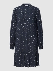 Minikleid mit Polka Dots von Jake*s Casual Blau - 27