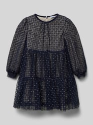 Kleid mit Ziersteinbesatz von Mayoral Blau - 12