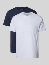Regular fit t-shirt in set van 2 van GÖTZBURG 1889 - 12