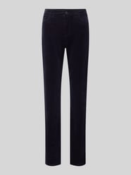 Straight Fit Jeans aus Baumwoll-Mix in Cord-Optik von Christian Berg Woman - 28