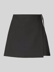 Dopasowany krój spódnica mini w kopertowy styl model 'BOSELLA' od PIECES - 3