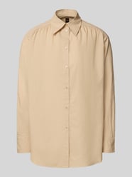 Relaxed Fit Bluse mit Kentkragen Modell 'Belegant' von BOSS Orange Beige - 19