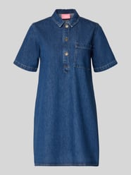 Minisukienka o kroju relaxed fit w stylu denim model 'Amara' od JJXX - 31