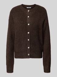 Gebreid jack van viscosemix, model 'LUCCAPK' van VILLA SOPHIE - 3