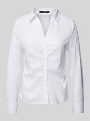 Overhemdblouse met V-hals van Zero - 3