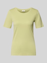 T-shirt o kroju regular fit z czystego interlockowego dżerseju bawełnianego od s.Oliver RED LABEL - 42