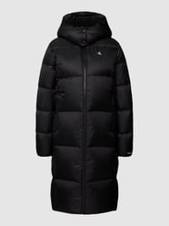 Daunenmantel mit abnehmbarer Kapuze von Calvin Klein Jeans Grau / Schwarz - 28
