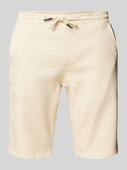 Slim Fit Shorts mit Tunnelzug Modell 'BLIZZARD' von Blend Beige - 11