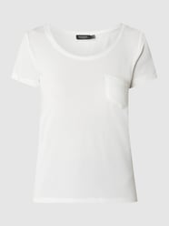 T-shirt van modalmix  van Soaked in Luxury Wit - 25