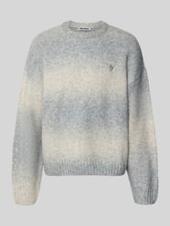 Strickpullover mit Label-Stitching und Rundhalsausschnitt von REVIEW - 43