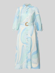 Cocktailkleid aus Leinen mit Gürtel Modell 'Fia' von Forever New - 22