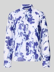 Koszula bluzkowa o kroju regular fit w półprzezroczystym designie od Calvin Klein Womenswear - 1