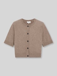 cardigan met halflange mouwen van s.Oliver RED LABEL Beige - 1