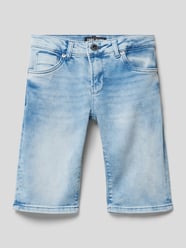 Jeansshorts im Used-Look Modell 'Florida' von CARS JEANS Blau - 10