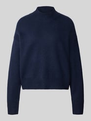 Turtleneck-Pullover mit Woll-Anteil und Rundhalsausschnitt von Neo Noir - 35