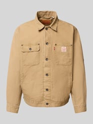Relaxed Fit Hemdjacke mit Brusttaschen von Levi's® Beige - 43