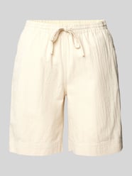Relaxed Fit Shorts mit elastischem Bund Modell 'Cissie' von Soyaconcept Beige - 8