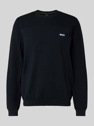 Regular Fit Strickpullover mit Woll-Anteil Modell 'MOMENTUM' von BOSS Green - 17