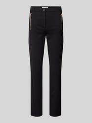 Regular fit broek met ritszakken opzij van Christian Berg Woman - 20