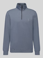 troyer o kroju regular fit z czystej bawełny model 'Zetrust' od BOSS Orange - 38