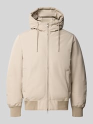 Jacke mit Kapuze und Eingrifftaschen Modell 'TRACE' von JACK & JONES Beige - 6