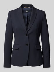 Blazer mit Pattentaschen Modell 'Juleah' von BOSS Blau - 27