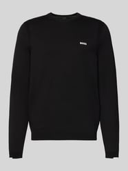 Regular Fit Strickpullover aus reiner Baumwolle Modell 'EVER-X' von BOSS Green - 44