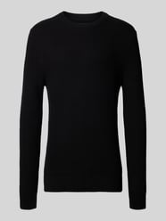 Sweter z dzianiny z okrągłym dekoltem od MCNEAL - 6