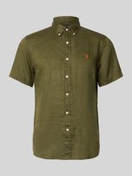 Regular fit linnen overhemd met Button-downkraag van Polo Ralph Lauren - 43