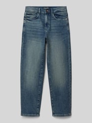 Straight Fit Jeans mit Logo-Patch Modell 'Garwell' von Cars Jeans - 16