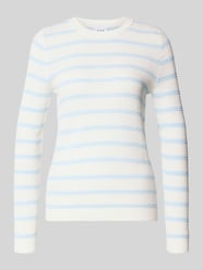 Sweter dzianinowy z okrągłym dekoltem model 'DALO' od VILA - 11
