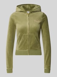 Bluza rozpinana z kieszenią kangurka model 'REBELLE ROBYN' od Juicy Couture - 31