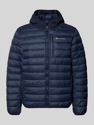 Gewatteerd jack met capuchon en logo van Champion - 3