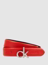 Riem met logo-sluiting van CK Calvin Klein Rood - 2