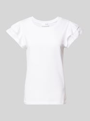 T-Shirt mit Rundhalsausschnitt Modell 'CAMILA' von Selected Femme Weiß - 23
