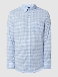 Slim Fit Freizeithemd aus Baumwolle  von Gant Blau / Türkis - 45