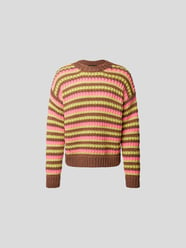 Pullover mit Streifenmuster von Dsquared2 Braun - 18