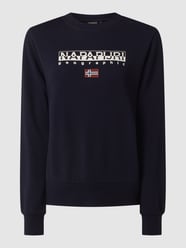 Sweatshirt mit Logo  von Napapijri Blau / Türkis - 3