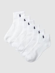 Sneakersocken im 6er-Pack von Polo Ralph Lauren Weiß - 39